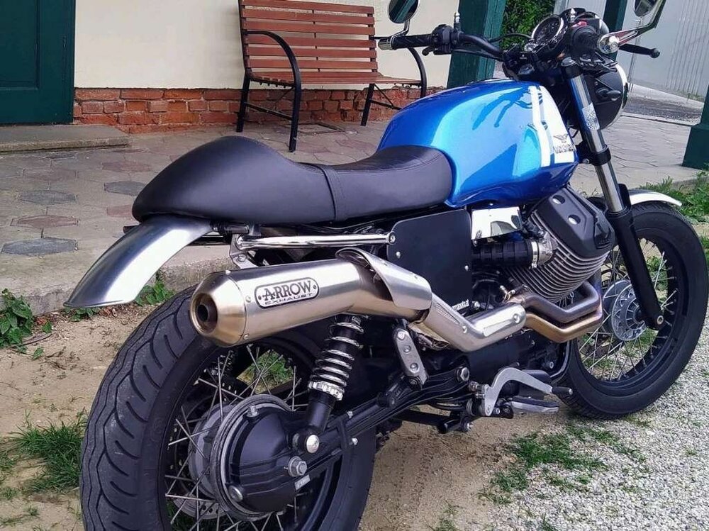 Verkaufe Moto Guzzi V Arrow Sportauspuff Inkl Kr Mmer Biete Guzzisti Das Moto Guzzi Forum